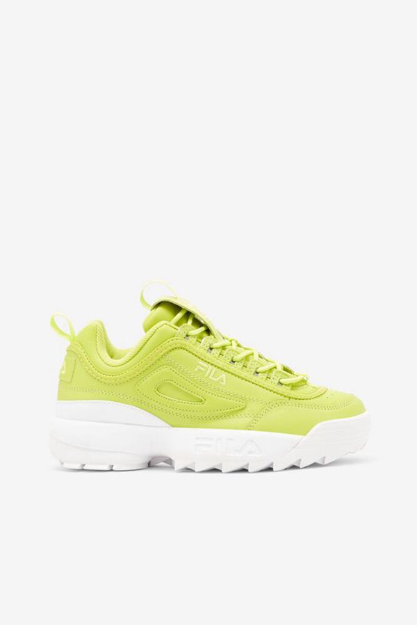 Zapatillas Fila Mujer Verde Claro / Verde Claro / Blancas - Disruptor 2 Premium - España 528314POV